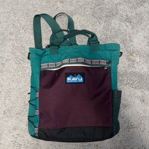 Kavu Shoup Coupe Duffle Pack Backpack with Detachable Shoulder Straps